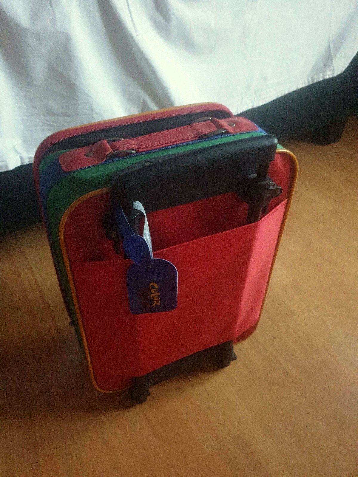 Kinder koffer, Sieraden, Tassen en Uiterlijk, Koffers, Hard kunststof, Minder dan 50 cm, Ophalen of Verzenden, Zo goed als nieuw
