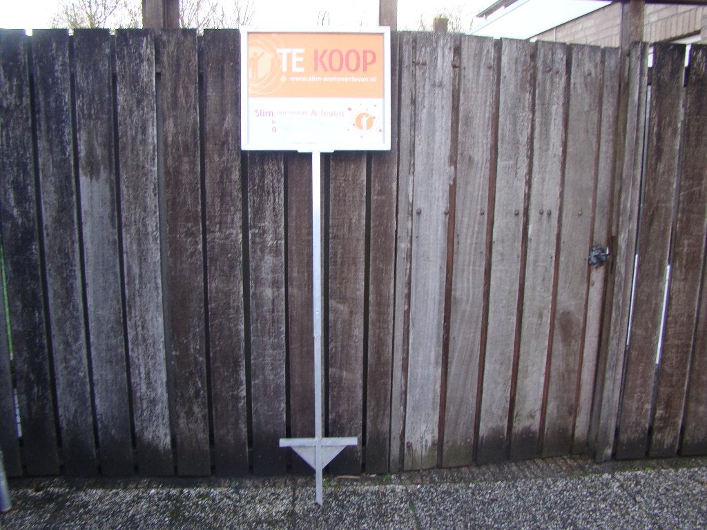 makelaars reclame bord, Ophalen of Verzenden, Reclamebord