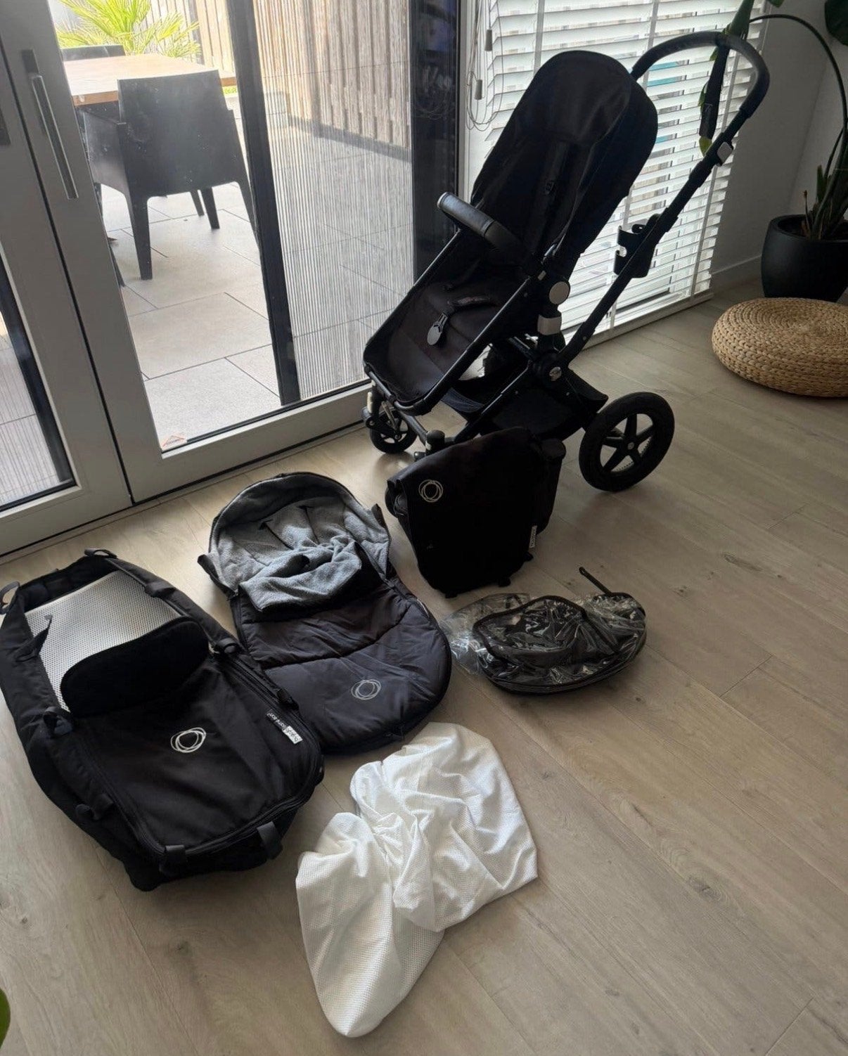 Bugaboo Cameleon 3 Zwart met veel extra's, Ophalen, Gebruikt, Bugaboo, Combiwagen