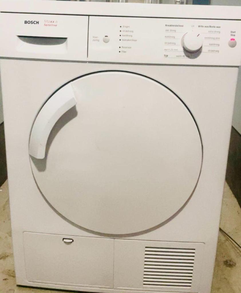 Mooie,Bosch Sensitieve Condensdroger 7KG in goede staat, 6 tot 8 kg, Ophalen of Verzenden, Zo goed als nieuw, Voorlader