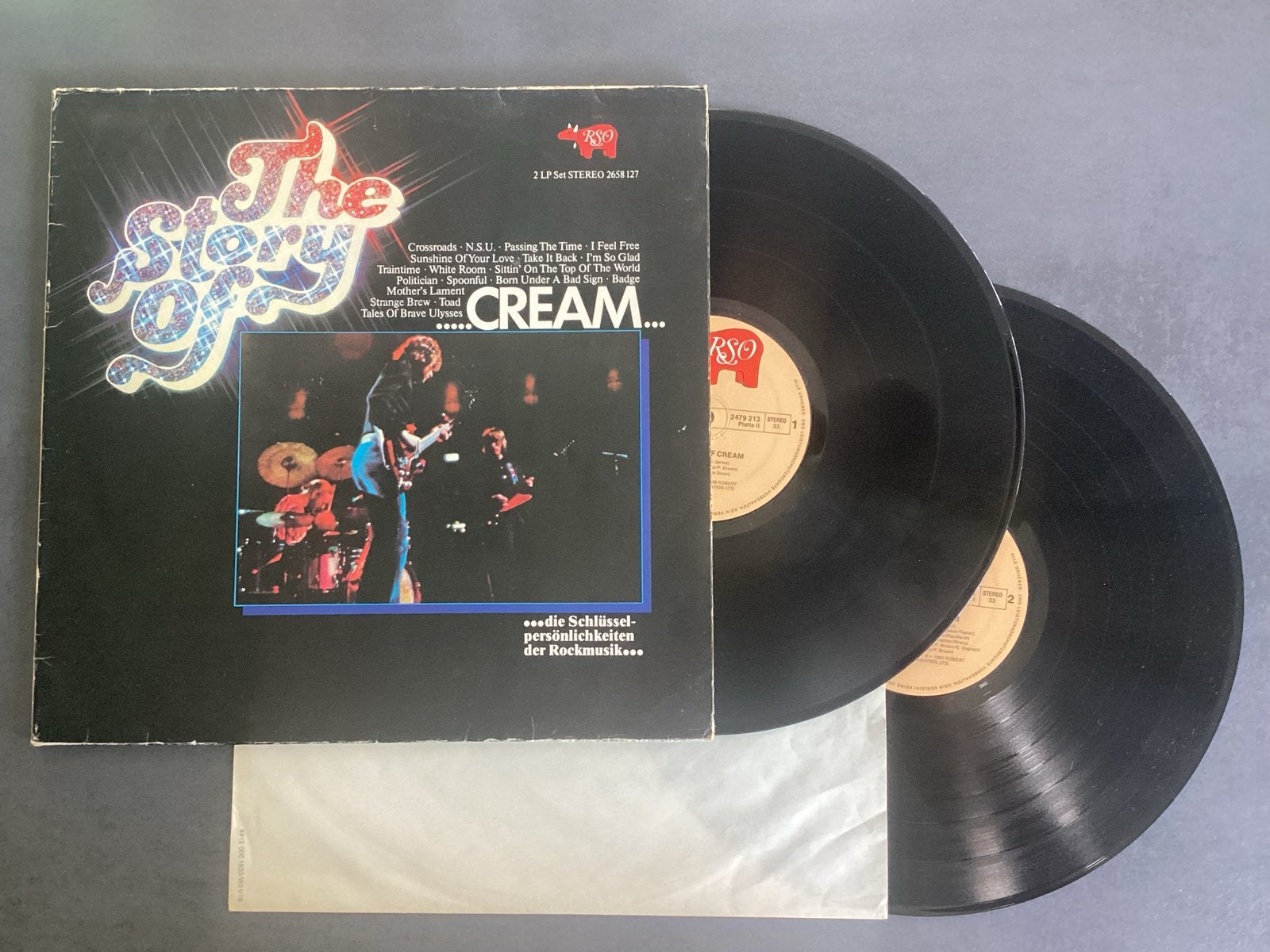 Cream - The Story Of Cream (LP), Cd's en Dvd's, Ophalen of Verzenden, 12 inch, Dubbel-LP