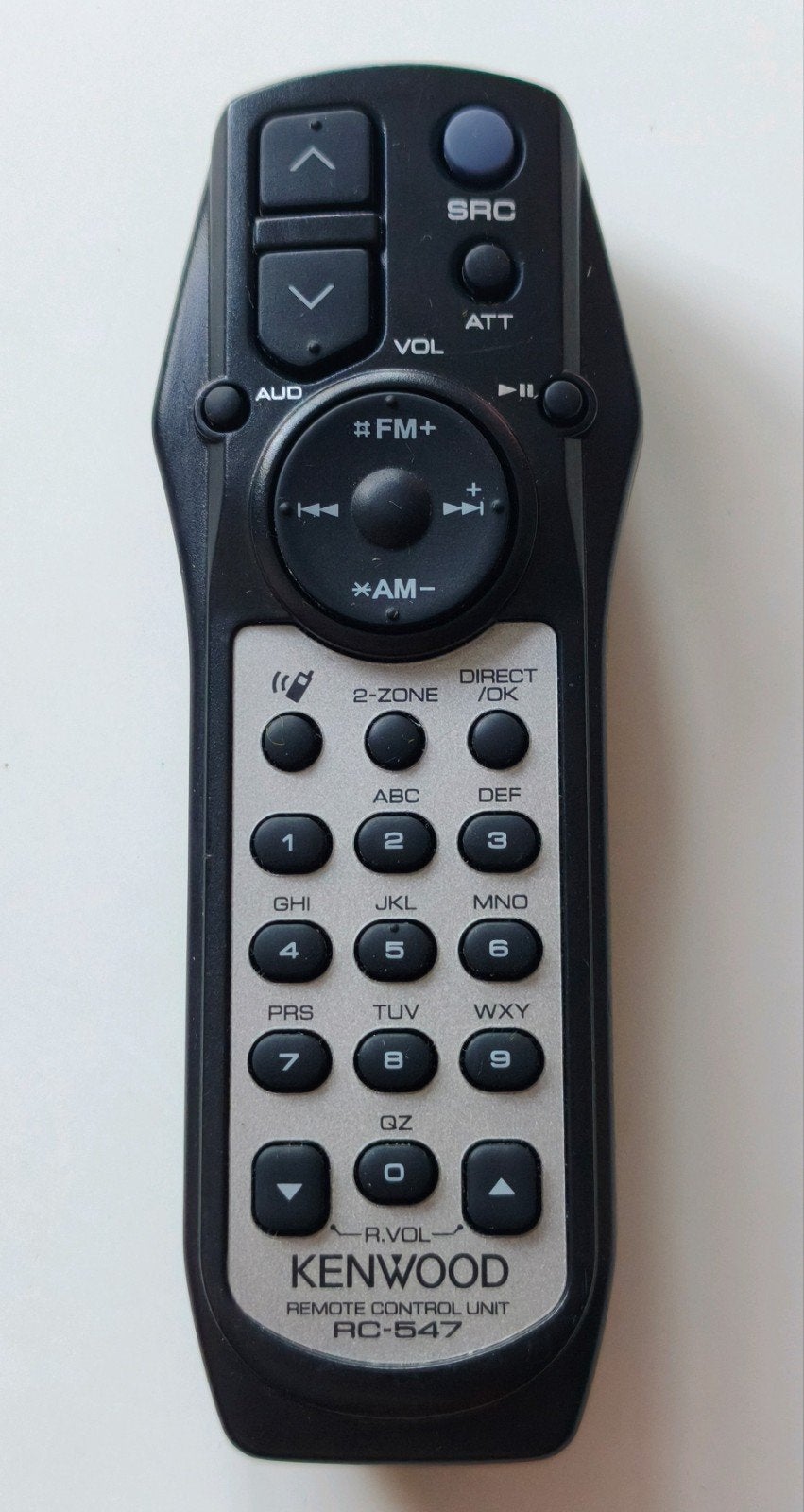 Kenwood RC-547 Afstandsbediening - Origineel, Ophalen of Verzenden, Gebruikt, Origineel, Receiver of Versterker