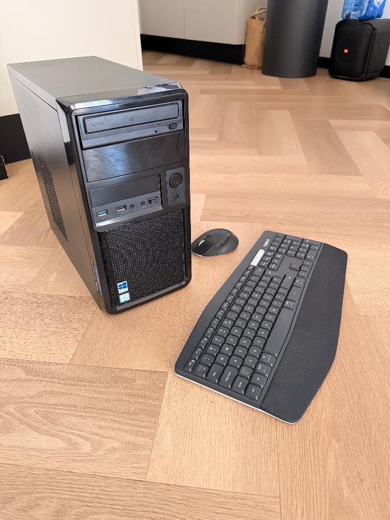 Compacte Game PC i5 GTX 1050 Ti 16GB SSD, Computers en Software, Ophalen of Verzenden, Zo goed als nieuw, SSD, Intel Core i5