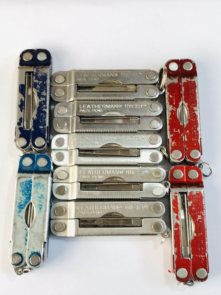 Leatherman Micra multitool -10 functies- Sleutelhanger USED, Gebruikt, Maarten@MrMultitool.com, Ophalen of Verzenden, MrMultitool.com