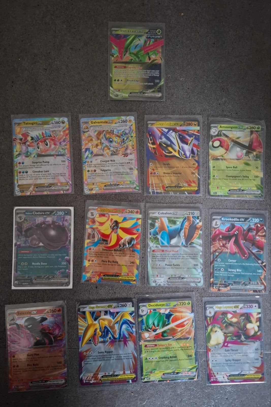 Pokémon Bulk, Holo/Reverse Holo, pokebal en ex kaarten, Ophalen of Verzenden, Zo goed als nieuw, Meerdere kaarten, Foil