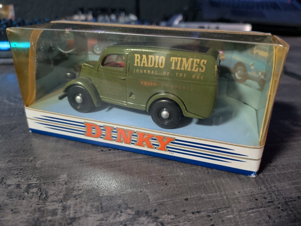 Dinky toy 1950 Ford E83W 10 CWT Van boxed, Ophalen of Verzenden, Zo goed als nieuw, Auto, Dinky Toys