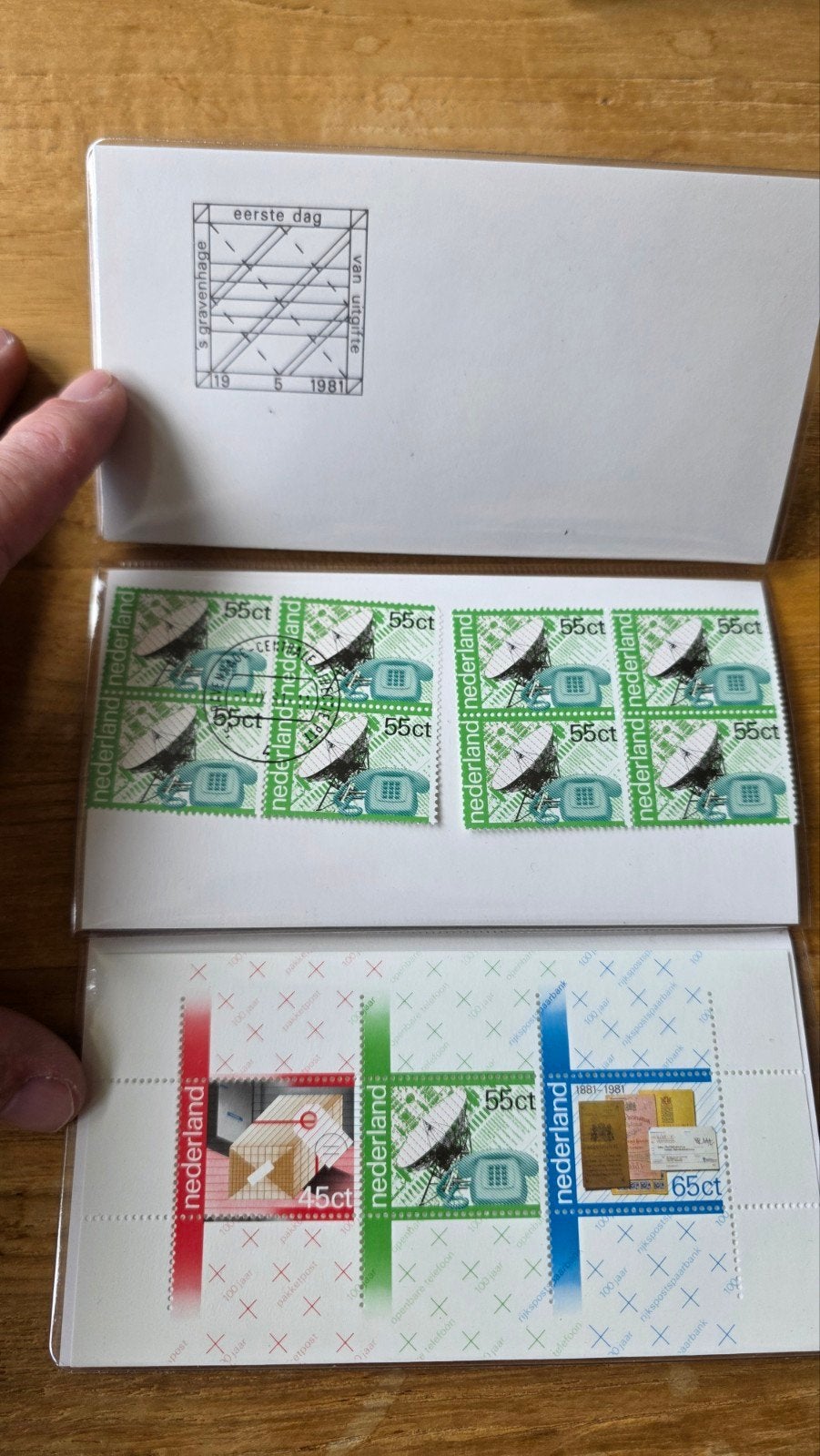PTT Post, postzegels, eerste dag van uitgifte, Postzegels en Munten, Postzegels | Nederland, Ophalen of Verzenden, Na 1940, Postfris