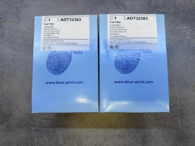 2X Blue Print ADT32383 Brandstof Filter, Ophalen of Verzenden, Nieuw