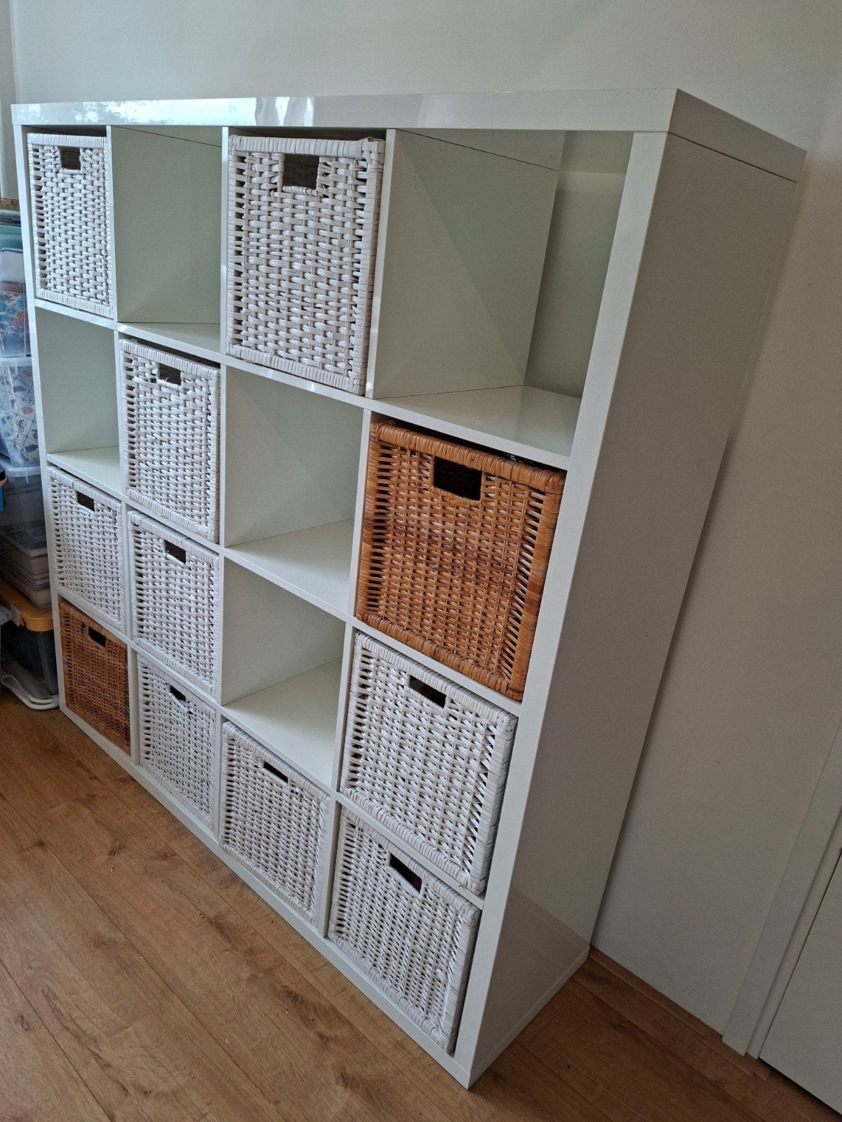 Witte Kast met 11 Laden - Veel Opbergruimte - 147x147x39cm, Huis en Inrichting, Ophalen, Gebruikt