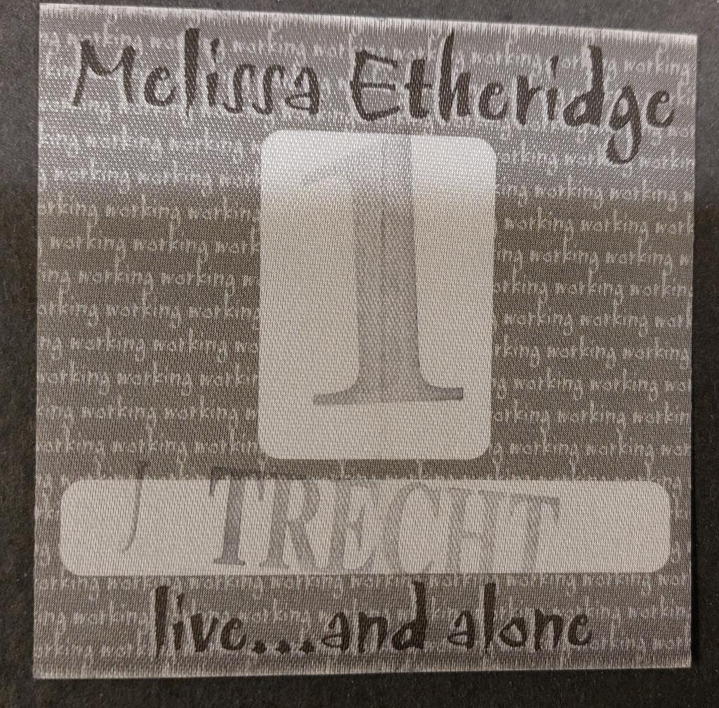 Melissa Etheridge BACKSTAGE PASS Utrecht 13 februari 2002, Verzenden, Gebruikt, Foto of Kaart