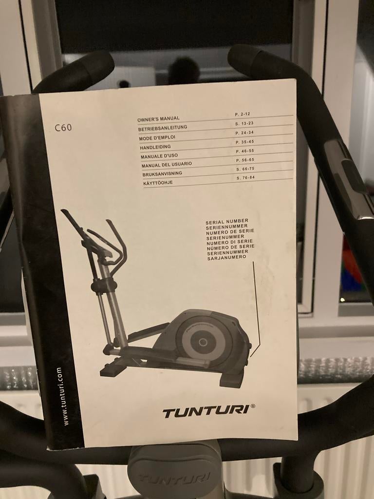 Tunturi C60 Performance Crosstrainer, Ophalen, Armen, Zo goed als nieuw, Crosstrainer