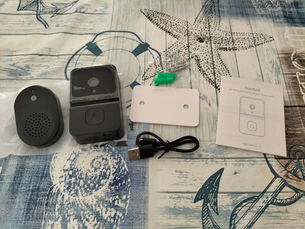 Nieuwe Mini slimme visuele deurbel, Ophalen of Verzenden, Ingebouwde camera, Zo goed als nieuw, Draadloos