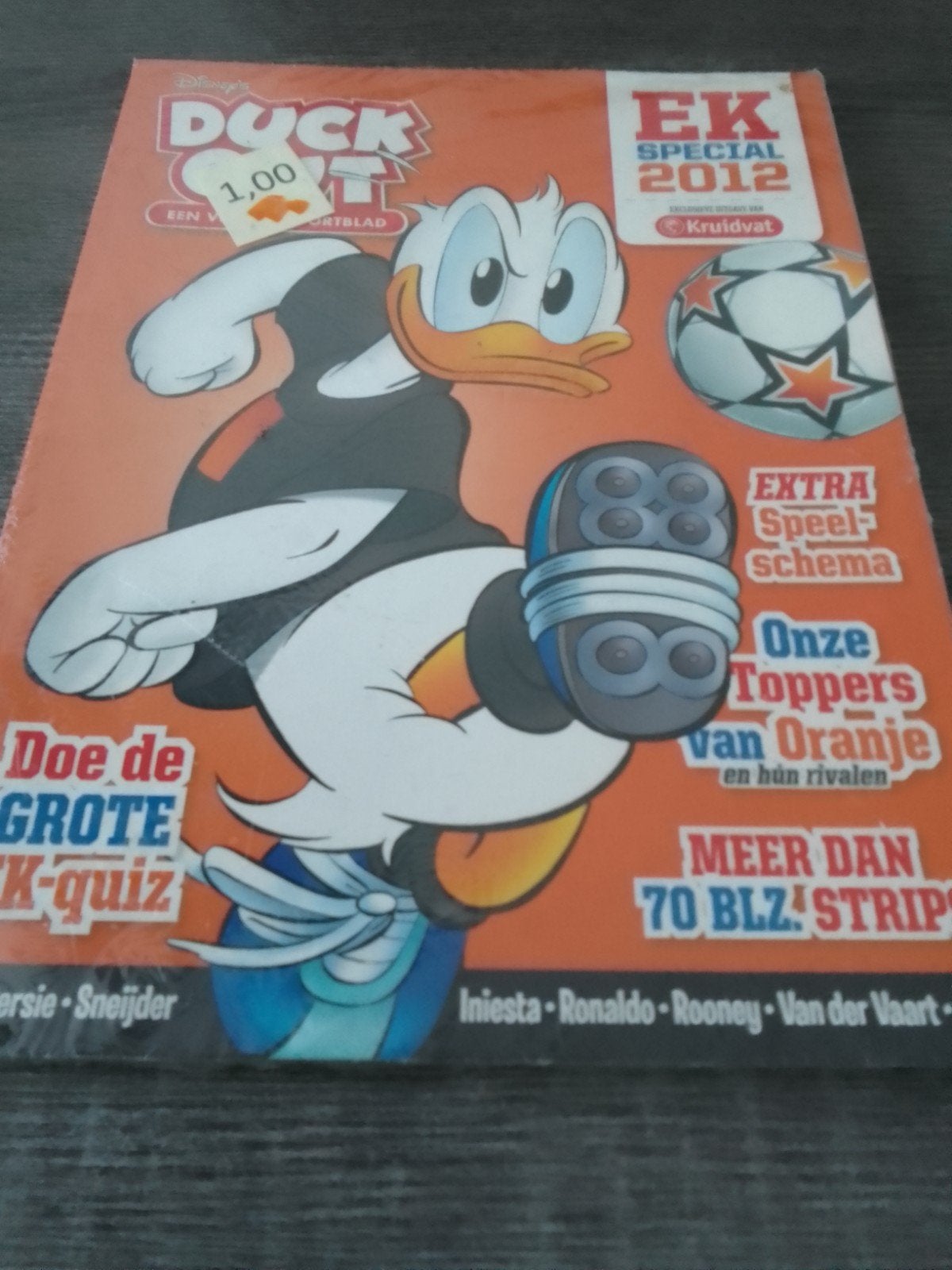 Donald Duck EK Special 2012 - Voetbalstripboek, Eén stripboek, Ophalen, Gelezen, Disney