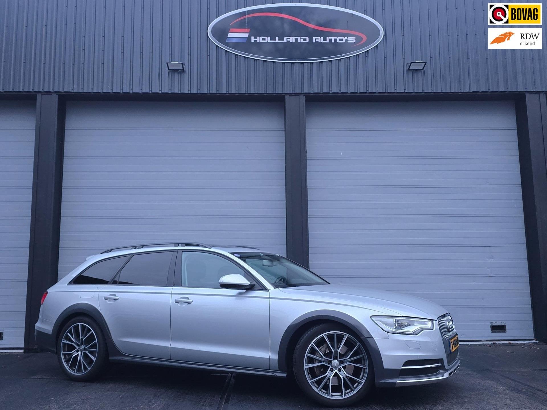 Audi A6 Avant 3.0 TFSI quattro Sport Edition inclusief winte, Auto's, Automaat, Euro 5, Gebruikt, Zwart
