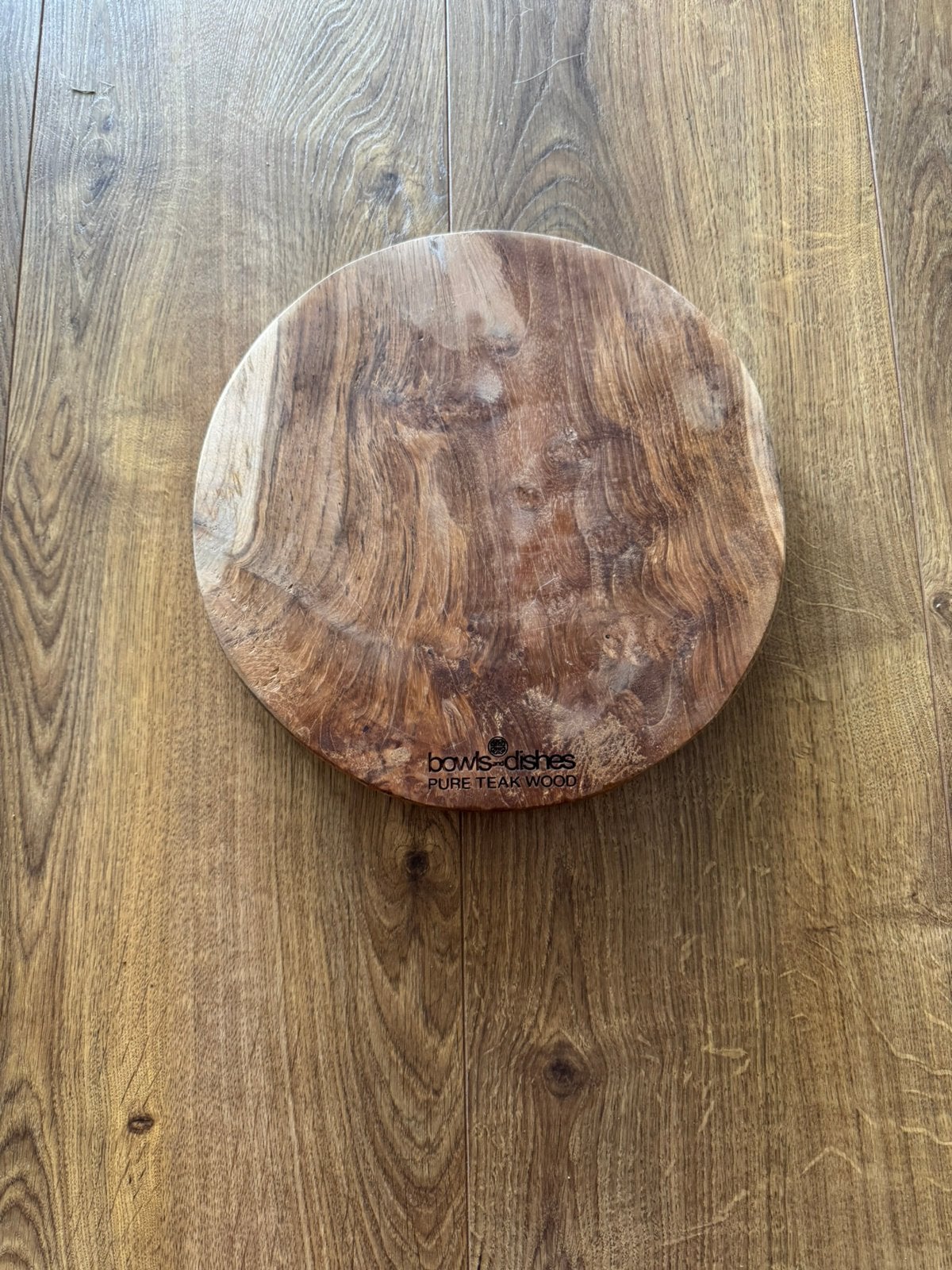 Mooie teakhouten borrelplank, Ophalen of Verzenden, Zo goed als nieuw, Rechthoekig, Hout