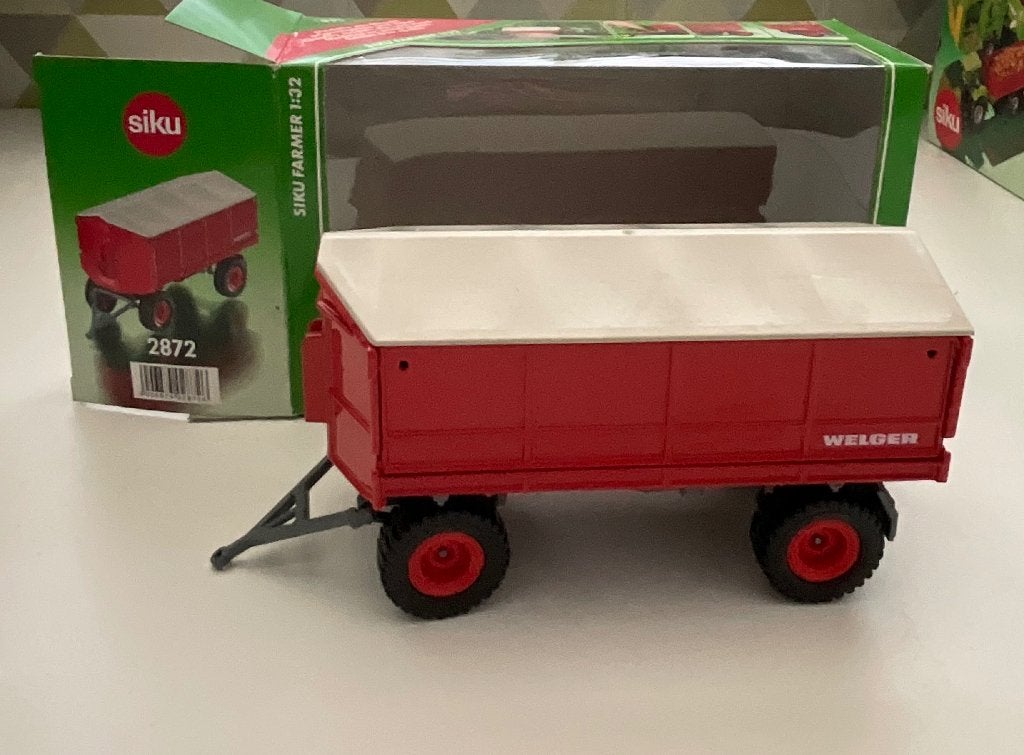 Aanhangwagen metaal, Verzenden, Zo goed als nieuw, Tractor of Landbouw, SIKU
