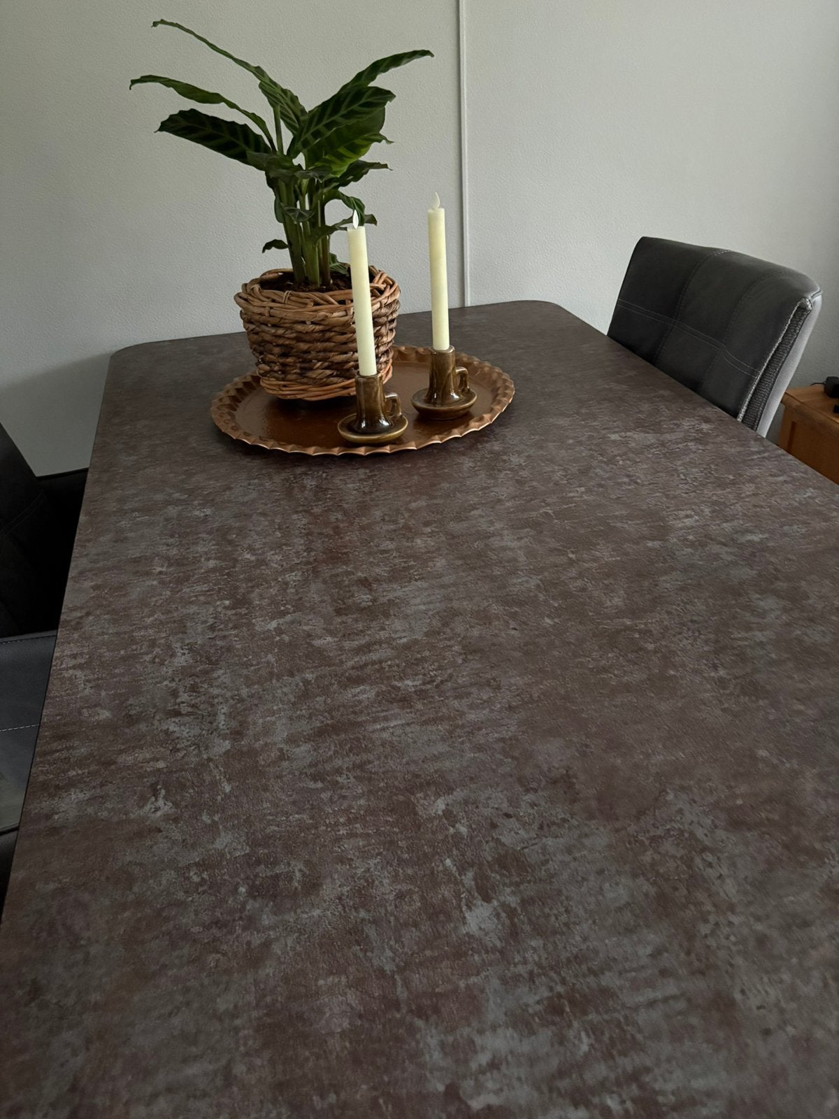 Prachtig design eettafel., Ophalen, Zo goed als nieuw