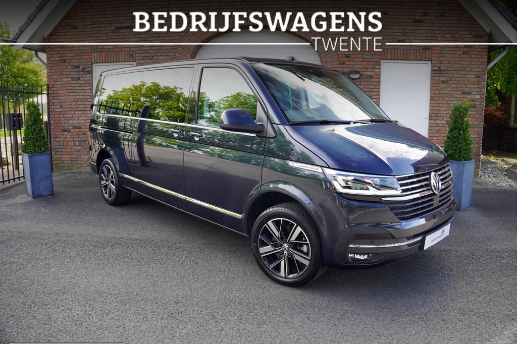 Volkswagen Caravelle T6.1 2.0 TDI 204 PK DSG L2H1 DUB/CAB A-, Stof, Gebruikt, 4 cilinders, Inductieladen voor smartphones