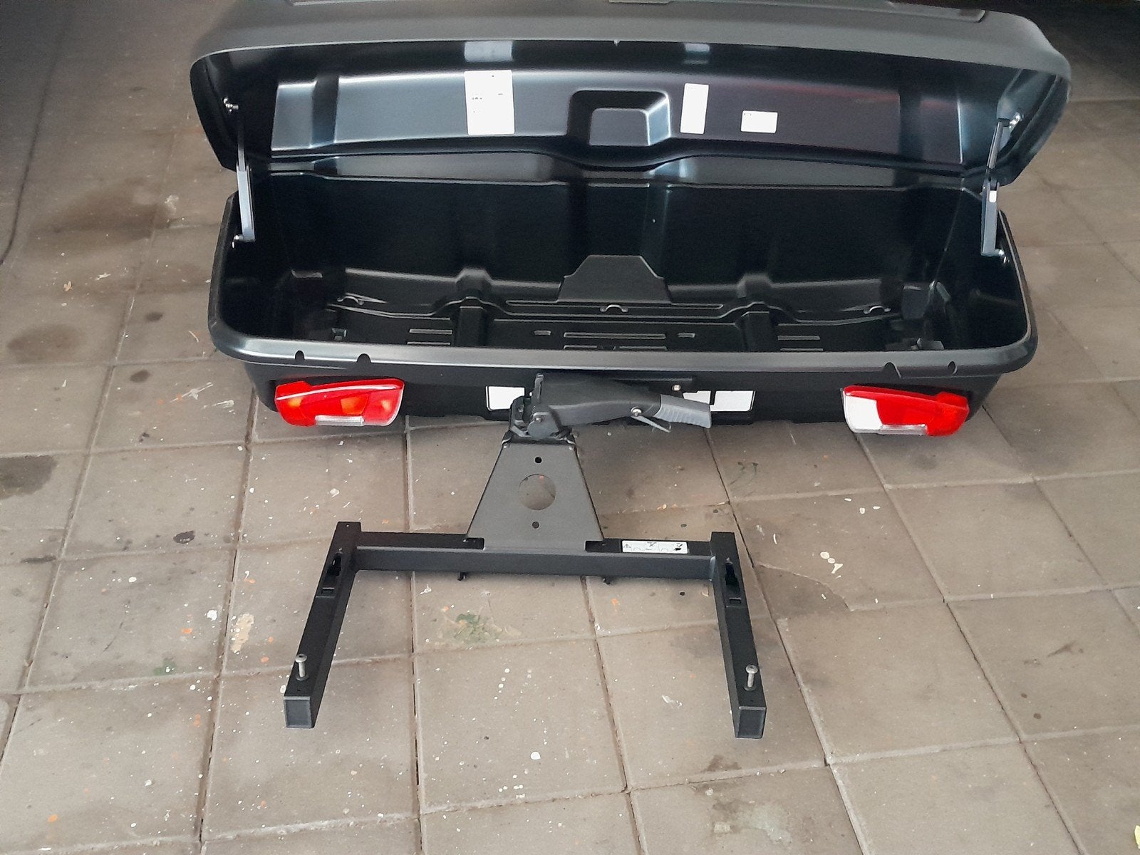 Bagagebox/ trekhaakkoffer  te huur Thule Arcos L, Ophalen