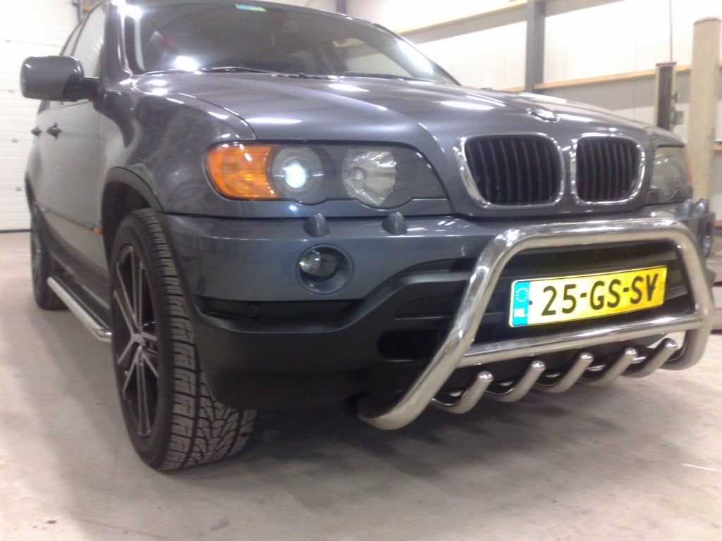 #AANBIEDING#SiDeBaRs BMW X5 Pushbar BuLLbaR