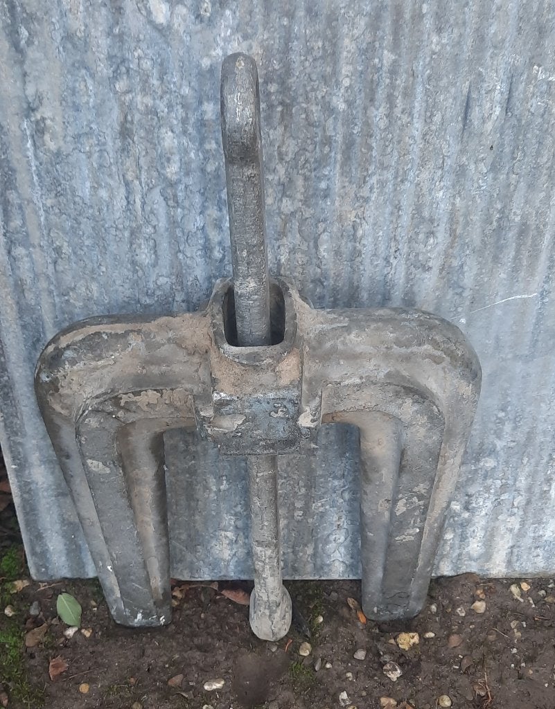 Groot anker voor boot of decoratie, Ophalen, Gebruikt, Overige typen, Onbekend