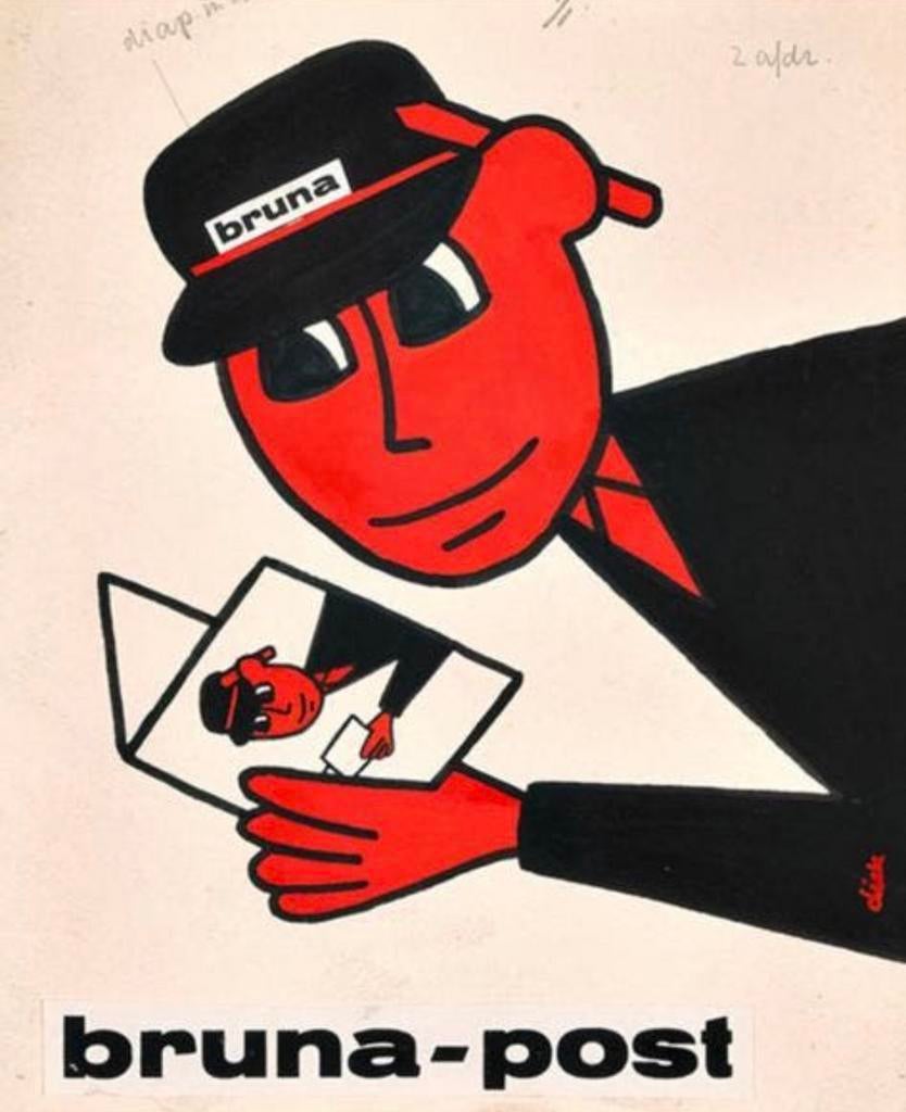 GEZOCHT: DICK BRUNA (GERELATEERD AAN POST), Antiek en Kunst, Kunst | Designobjecten, Verzenden