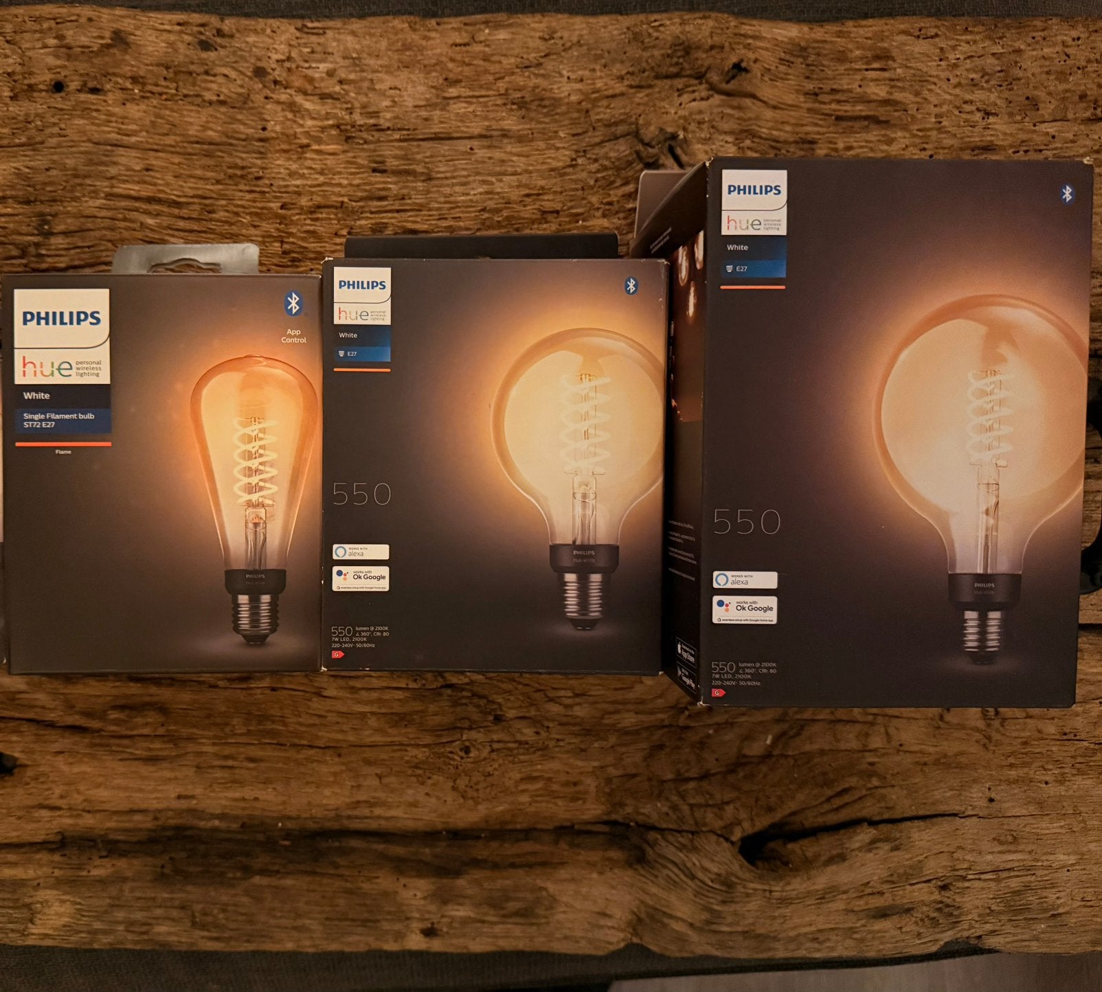 Philips hue e27 filament lampen! Zie advertentie!, Ophalen of Verzenden, Nieuw, E27 (groot), Led-lamp