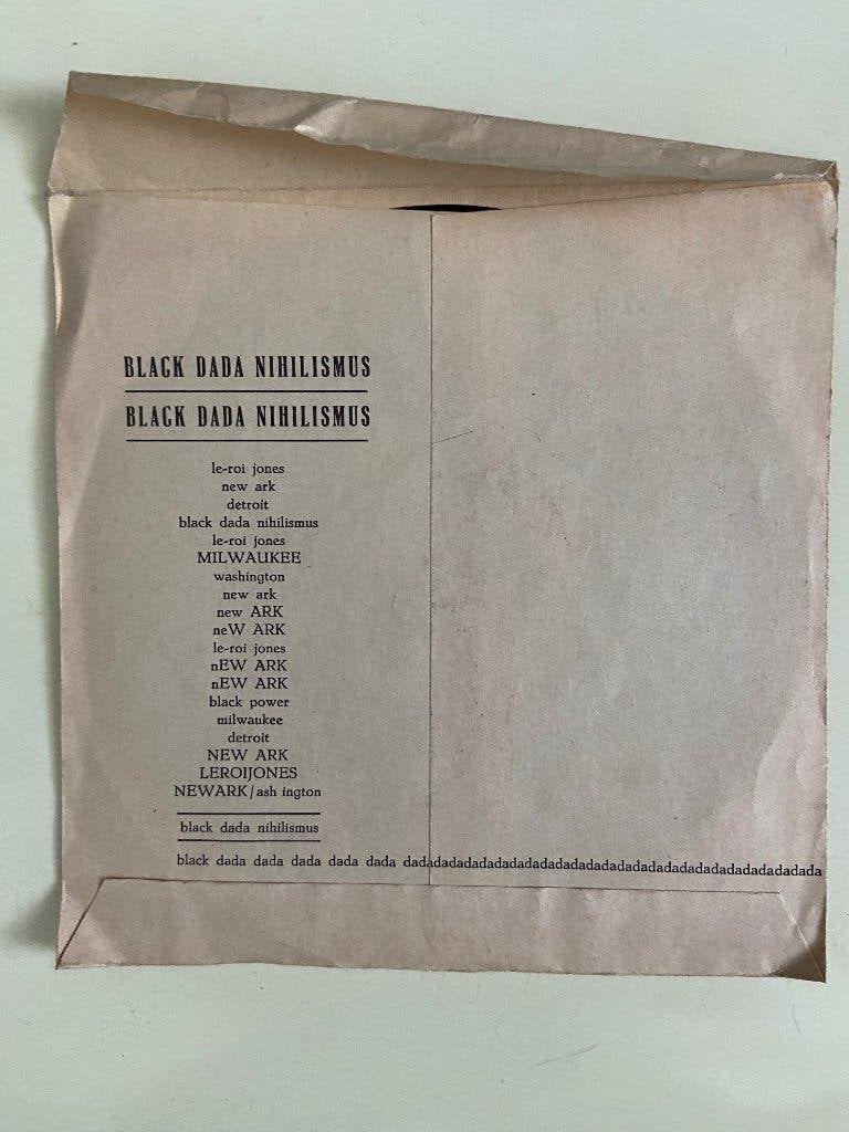 Black Dada Nihilismus flexidisc, Ophalen of Verzenden, Gebruikt, 7 inch