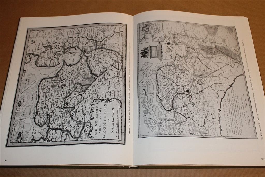 Historische Kaarten van Groningerland — Naslagwerk 1545-1864, Gelezen, Ophalen of Verzenden, Landkaart, 1800 tot 2000