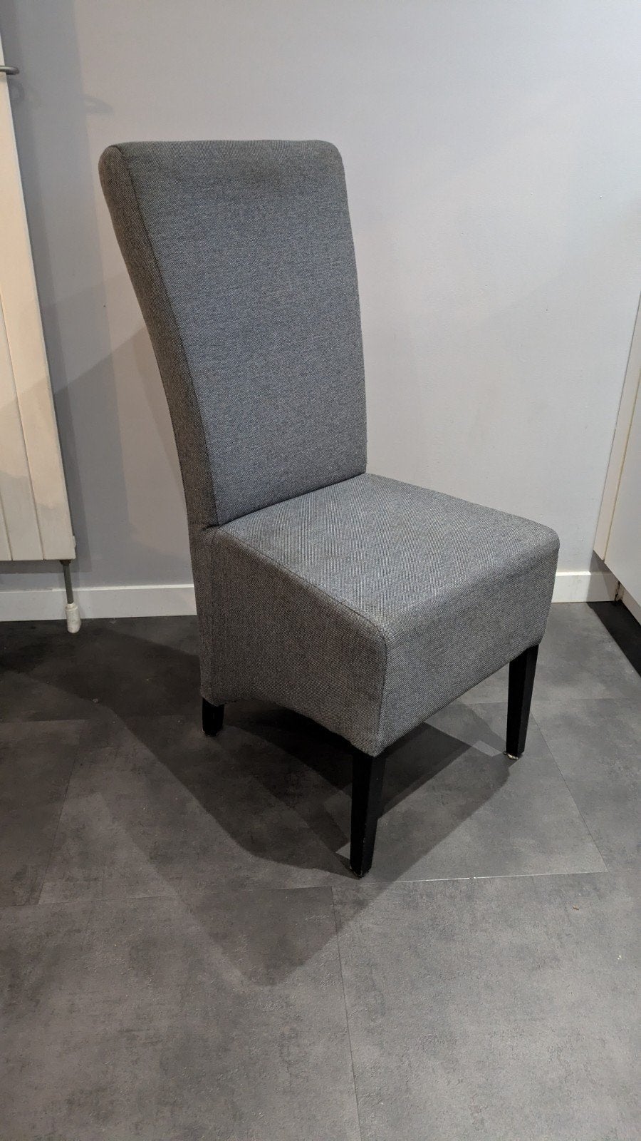 4 eetkamer stoelen, Ophalen, Gebruikt, Vier, Stof