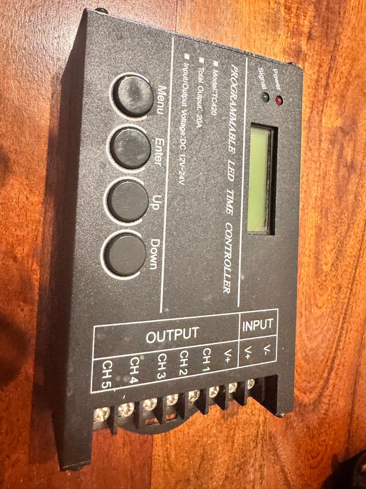 Programmeerbare LED Tijd Controller - Zonder kabels TC420, Ophalen of Verzenden, Gebruikt, Licht