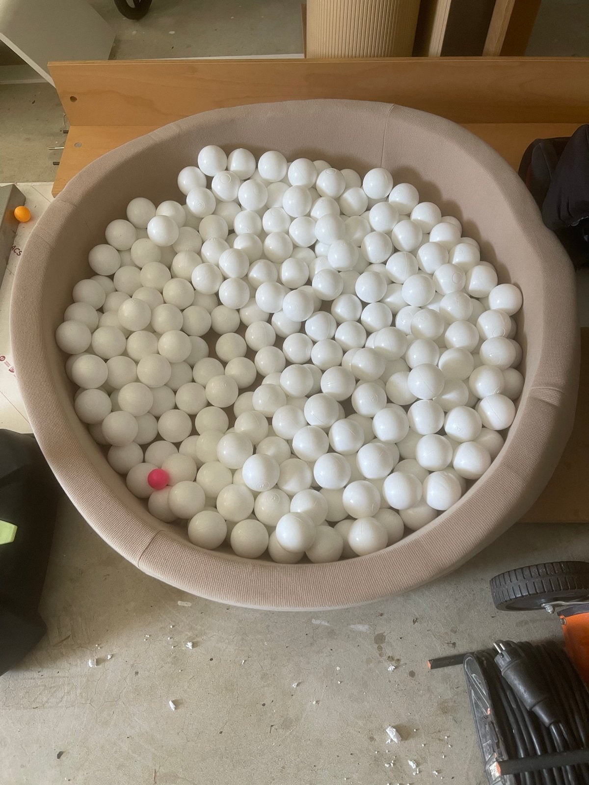 Jupiduu ballenbak 120 cm met witte ballen, Ophalen of Verzenden, Gebruikt, Overige typen