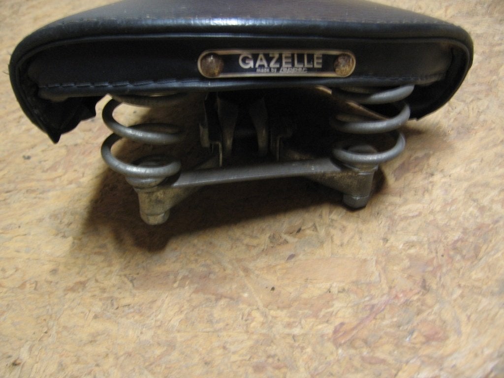 Herenzadel voor Gazelle fiets  jaren 70, Fietsen en Brommers, Fietsonderdelen, Gebruikt, Ophalen of Verzenden, Zadel, Oldtimerfiets