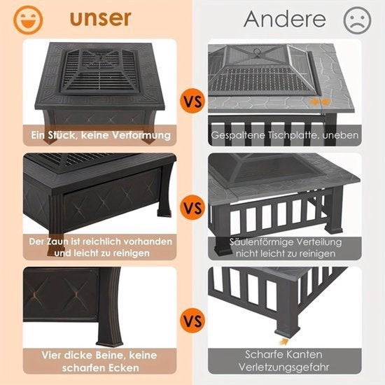 Grote Houtkachel – Buitenhaard – Vuurschaal – Terraskachel, Corvance B.V., Verzenden, Nieuw, Corvancebol@gmail.com