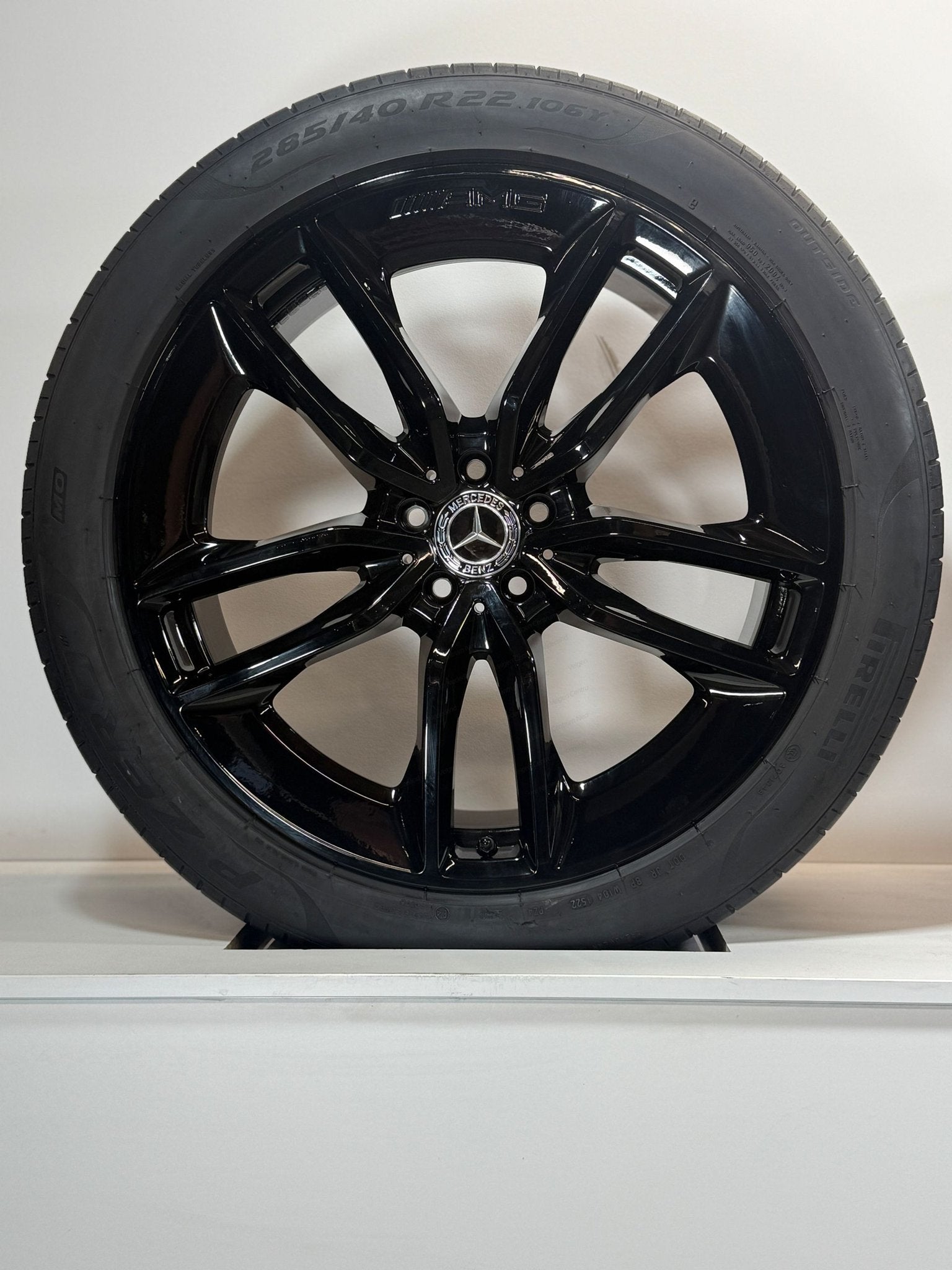 DEMO 22’’MERCEDES GLE W167 V167 VELGEN ZOMERBANDEN ORIG AMG, Gebruikt, -, 285 mm, -