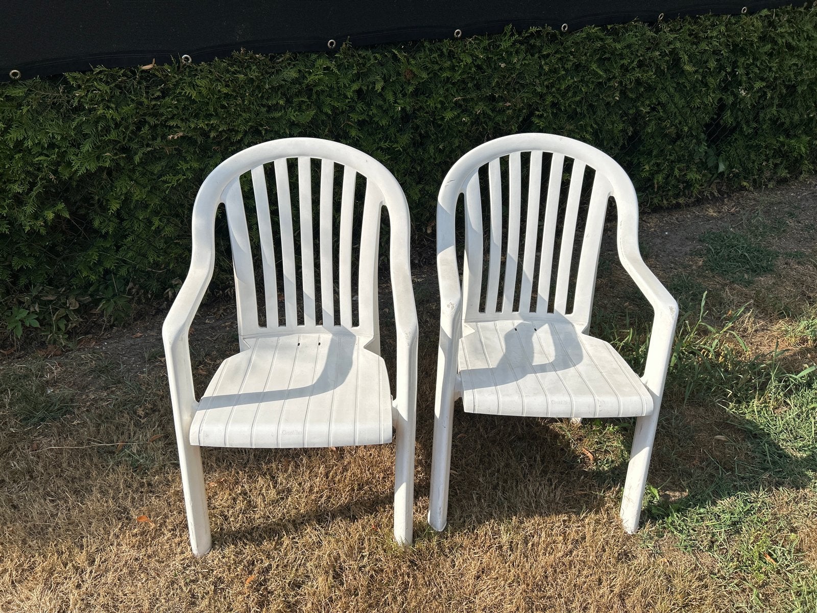 Gratis tuinstoelen, Tuin en Terras, Tuinstoelen, Ophalen, Gebruikt, Plastic