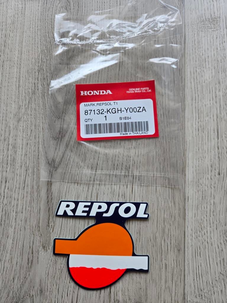 Stickers REPSOL decal Honda Repsol rood oranje blauw wit, Ophalen of Verzenden