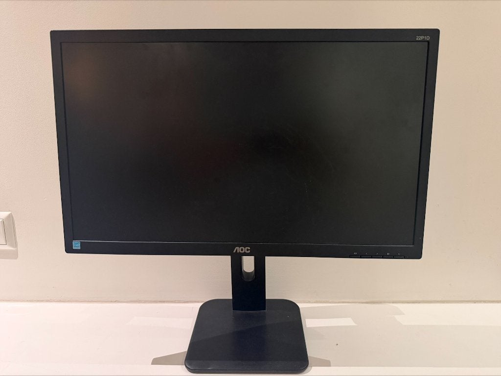 Beeld scherm 22 inch - AOC 22P1D, Ophalen, AOC P, Full HD, Zo goed als nieuw