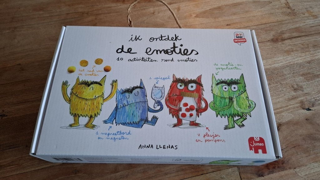 Ik ontdek de emoties - 10 activiteiten rond emoties, Hobby en Vrije tijd, Een of twee spelers, Ophalen of Verzenden, Zo goed als nieuw