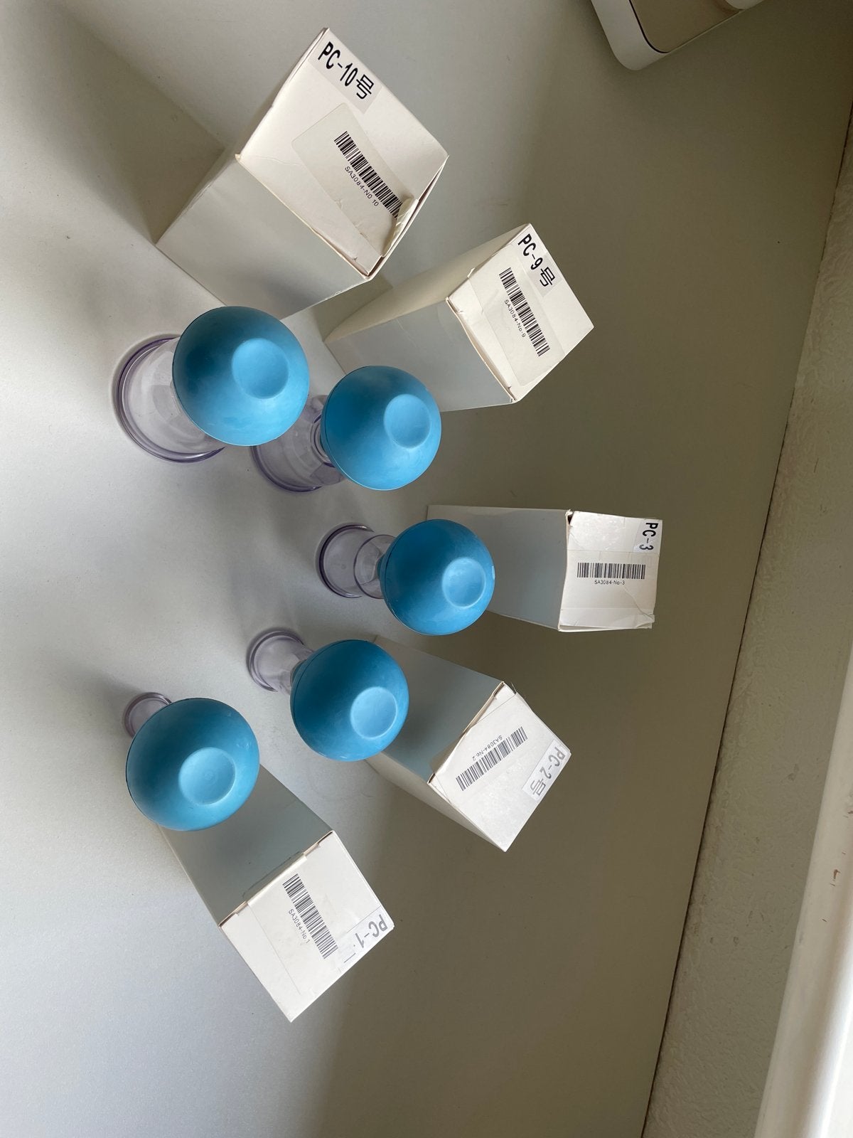 Cupping-set met plastic cups, Ophalen of Verzenden