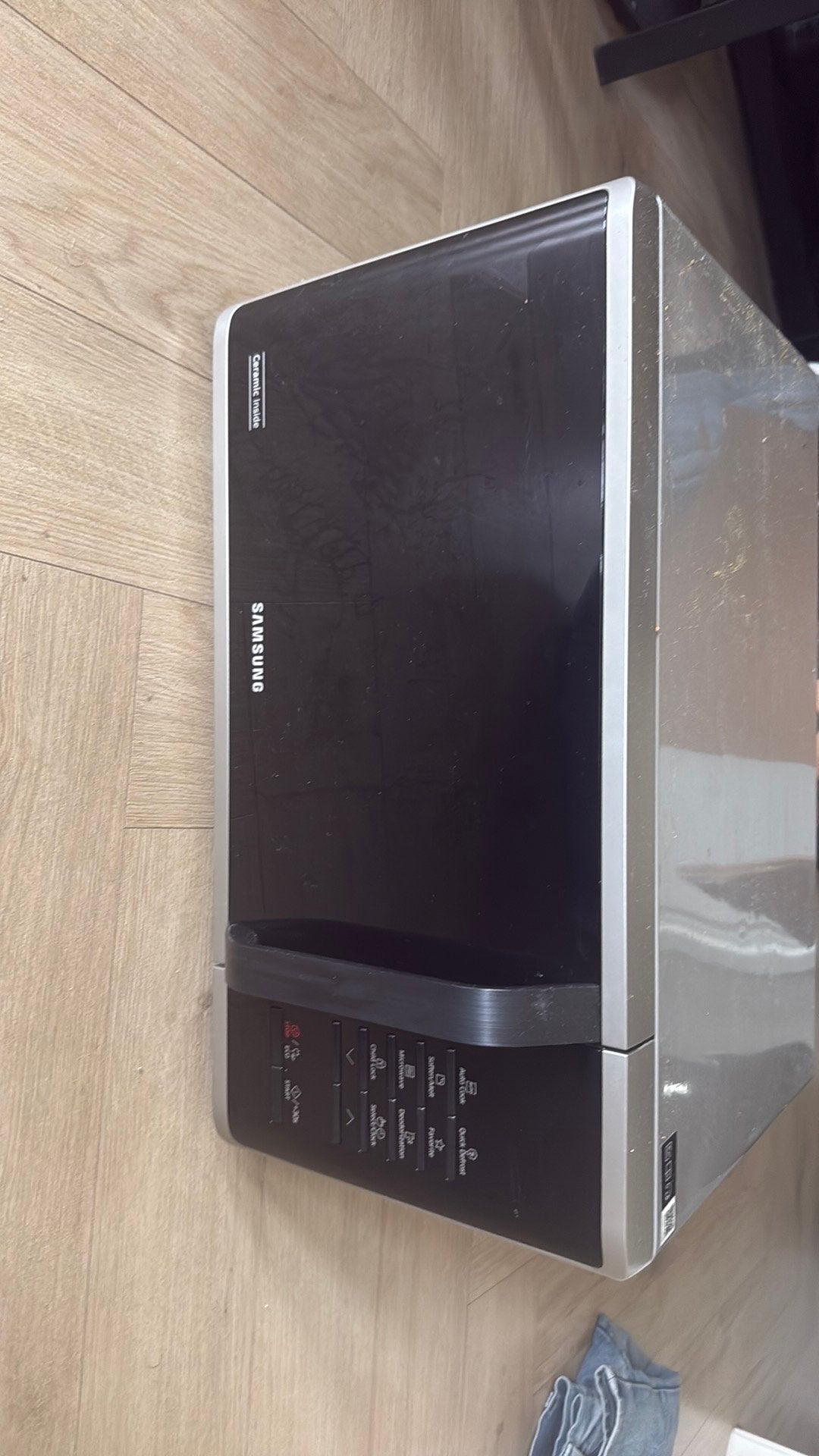 Microwave oven samsung, Ophalen of Verzenden, Zo goed als nieuw, Oven