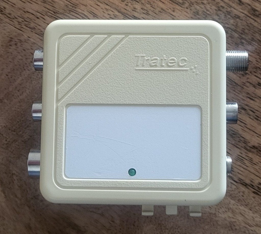 Technetix BDA-02 opdrukversterker  (Tratec), Ophalen of Verzenden, Zo goed als nieuw
