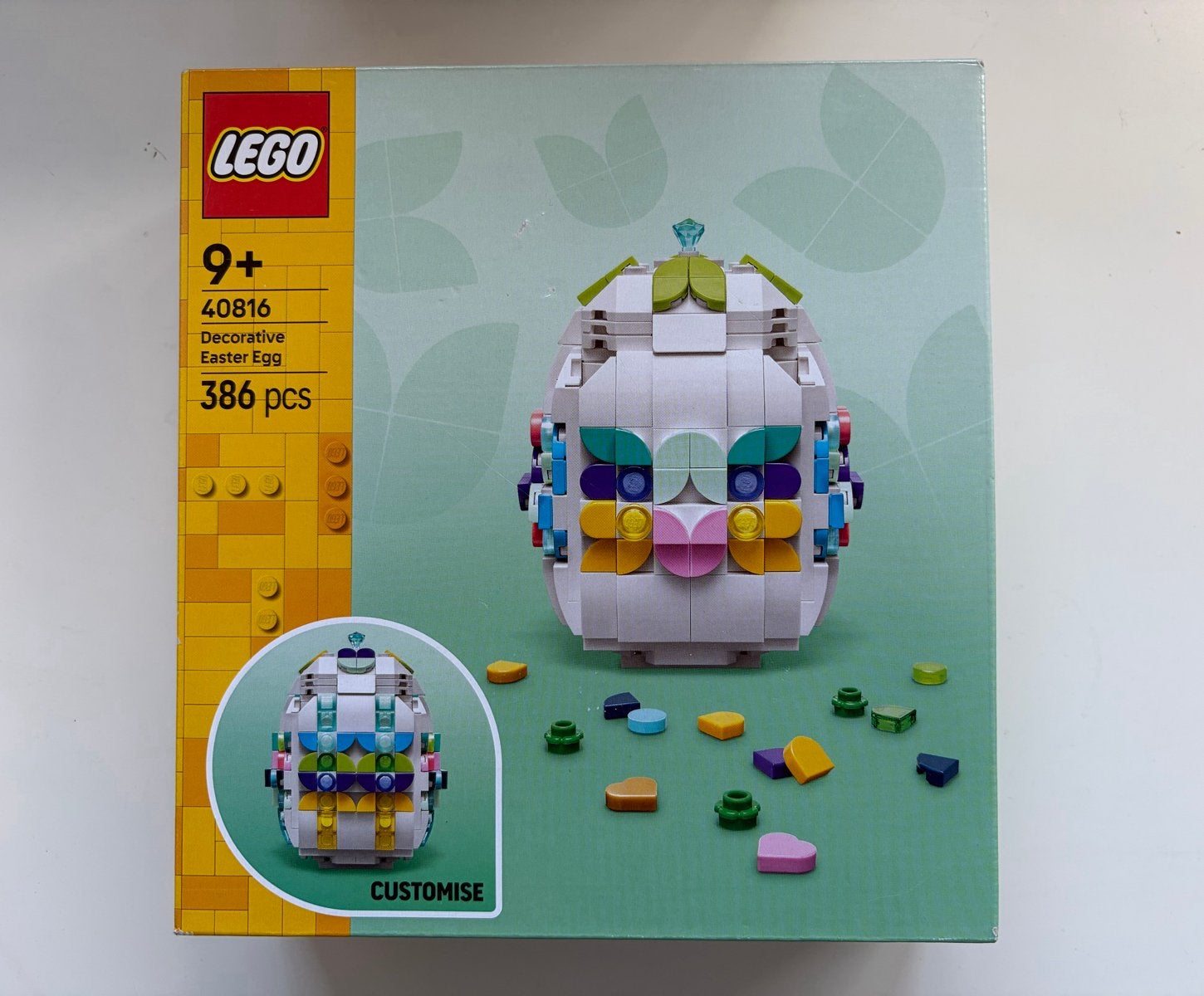 Lego Decoratief Paasei 40816 - Nieuw in doos, Lego, Overige thema's, Denemarken, Nieuw
