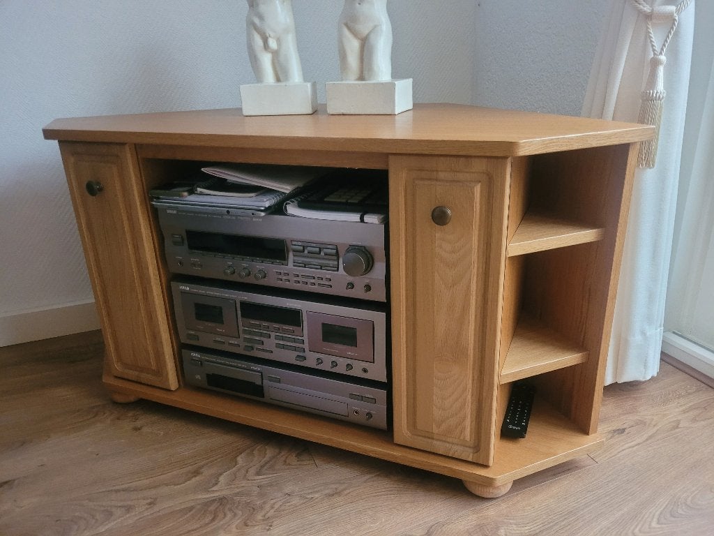 Televisiemeubel, Ophalen, 100 tot 150 cm, Zo goed als nieuw, Minder dan 100 cm