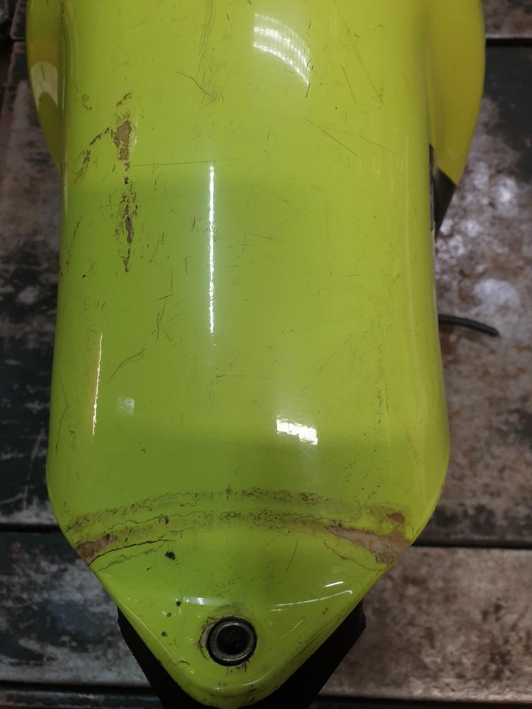 MH /Motorhispania RX benzinetank met hoes., Ophalen of Verzenden, Gebruikt, Tank