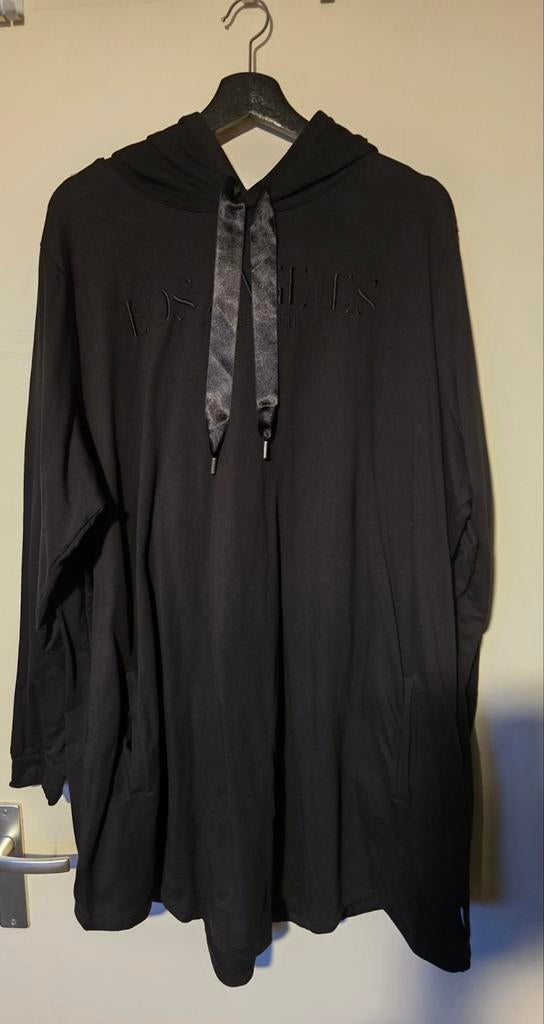 Zhenzi hoodie / hoody zwart 'Los Angeles', Zhenzi, Zwart, Maat 46/48 (XL) of groter, Nieuw