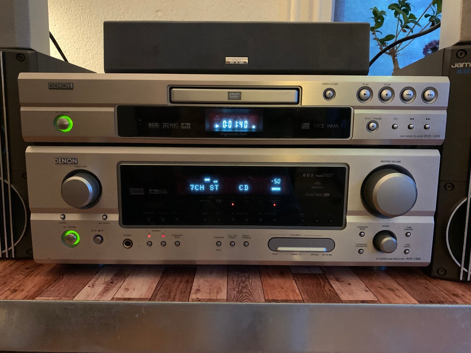 Denon AV Receiver & DVD speler, Ophalen of Verzenden, Zo goed als nieuw, Denon