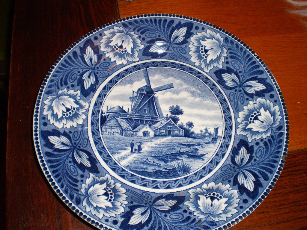 blauw bord, Antiek en Kunst, Ophalen of Verzenden
