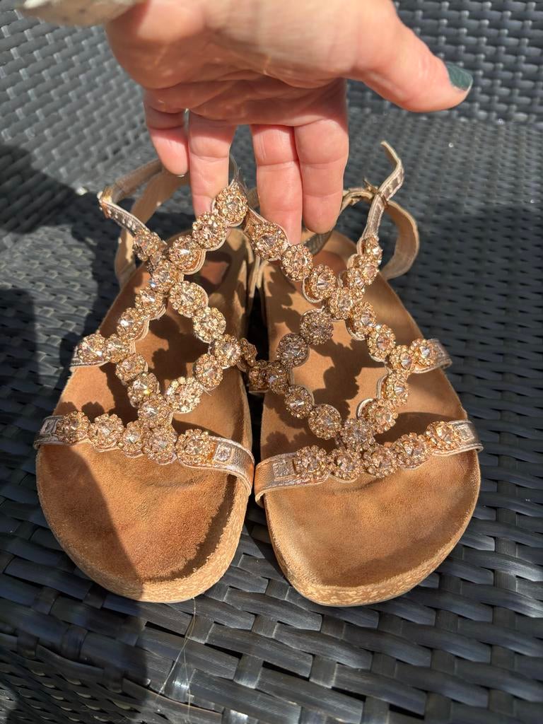 Mascha sandalen maat 39, Kleding | Dames, Ophalen of Verzenden, Gedragen, Sandalen of Muiltjes