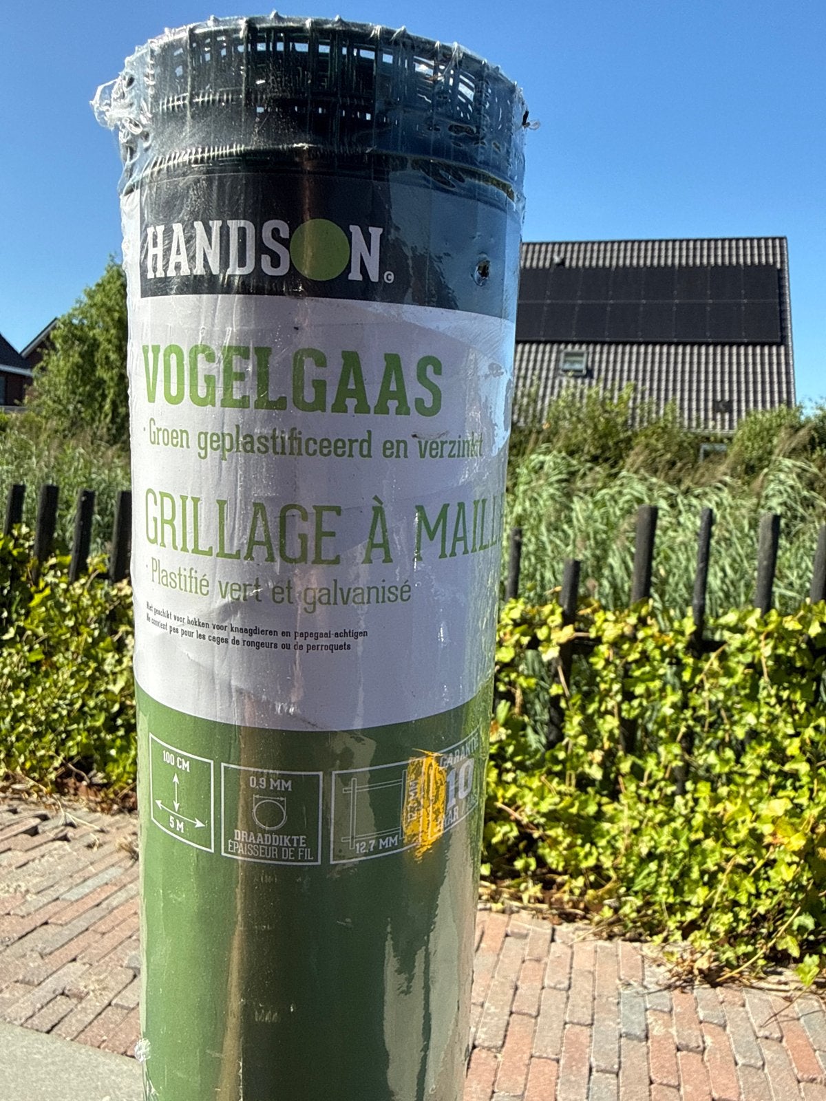 Nieuw HandsOn Vogelgaas - Groen geplastificeerd en verzinkt, Ophalen, Nieuw, IJzer, Gaashekwerk
